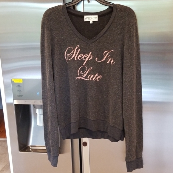 💕WILDFOX💕 Sleep In Late Baggy Beach Jumper - Picture 7 of 8